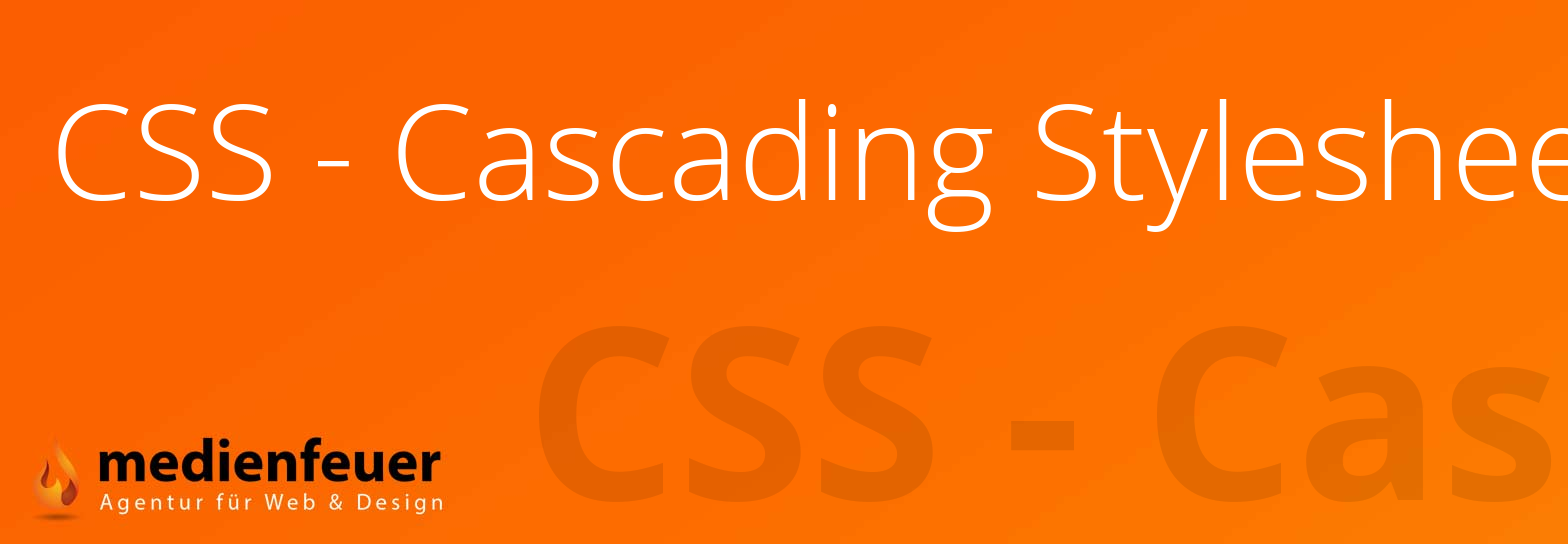 CSS - Cascading Stylesheets Sindelfingen